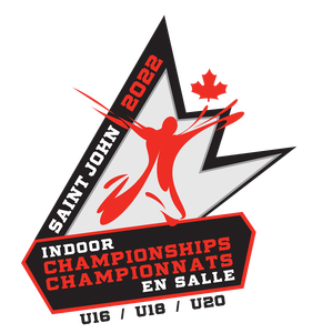 Championnats Canadiens U16 / U18 / U20 en salle, Saint John, NB – Irving Oil Field House (26-27 mars)